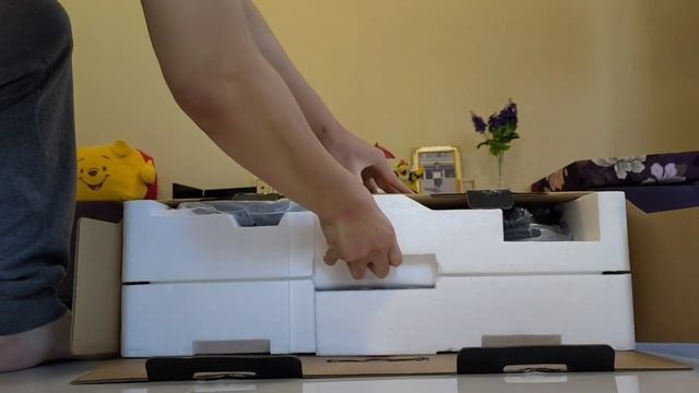 ASUS TUF VG27VQ curved gaming monitor unboxing смотреть онлайн