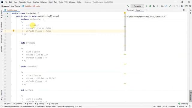 Java tutorial for beginners - 3 | Java Variables | Data types in Java | Computer coder смотреть онлайн
