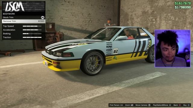 WINNING the Prize Ride in GTA 5 Online! (Remus - Nissan S13 Customization!) смотреть онлайн