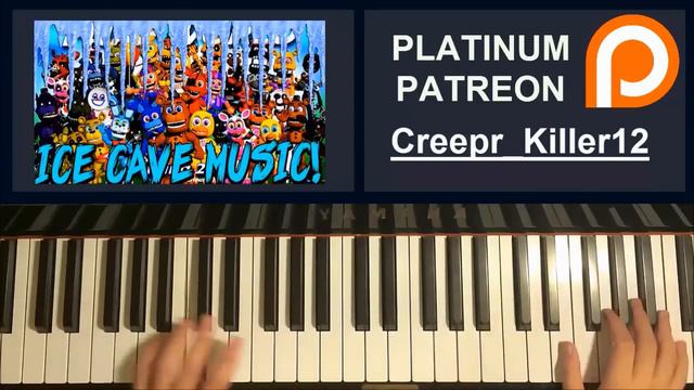 FNAF World - Ice Cave Theme Song | Patreon Dedication #3 (Piano Cover) смотреть онлайн