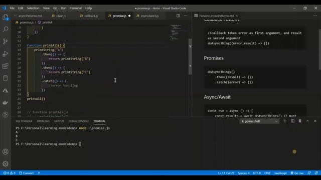 04. Callbacks, Promises, Async-Await in Node.js #nodejs #webdevelopment смотреть онлайн