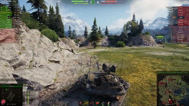 T57 Heavy Tank. World of Tanks Top Replays. смотреть онлайн