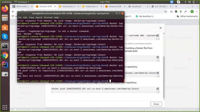 AWS Free Tier : Deploy and Run a Docker image to AWS using ECS and ECR services. смотреть онлайн