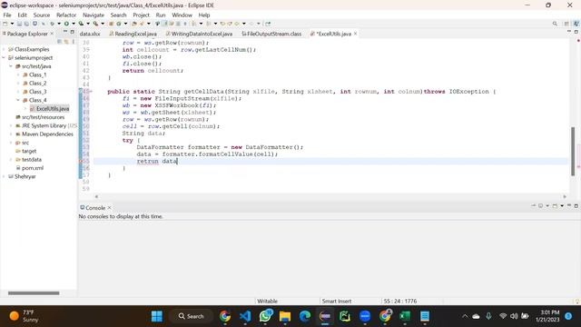 Test Automation with Java and Selenium Class-18 (Data Driven Testing using Microsoft Excel Part-1 смотреть онлайн