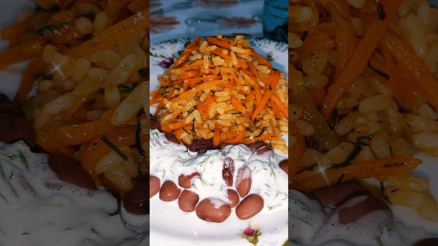 ПОСТНО И ВКУСНО. РИС С ОВОЩАМИ И КРАСНОЙ ФАСОЛЬЮ ПОД БЕЛЫМ СОУСОМ смотреть онлайн