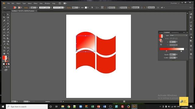 HOW TO MAKE A WINDOW 7 LOGO | Adobe Illustrator part 10 | SIR MUSTAFA смотреть онлайн