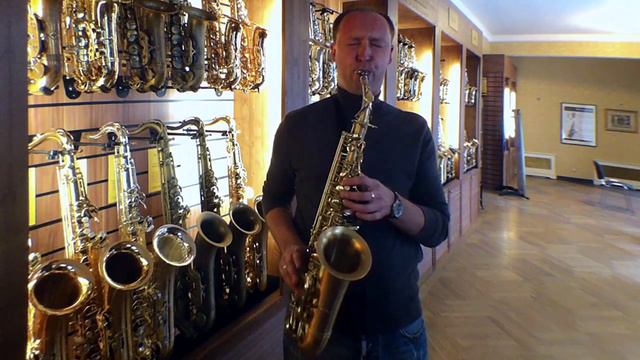 P. Mauriat Le Bravo alto saxophone Владимир Соколов смотреть онлайн