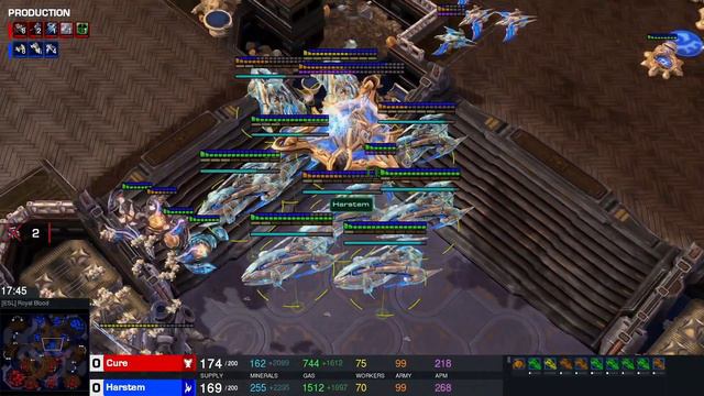 Starcraft 2 CURE vs HARSTEM SC2 IEM Tournament Proleague 2023 смотреть онлайн