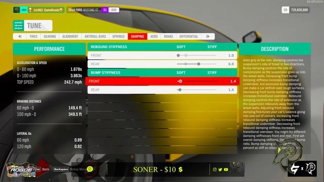 Fastest 2018 Ford Mustang GT Drag Tune | Forza Horizon 4 смотреть онлайн