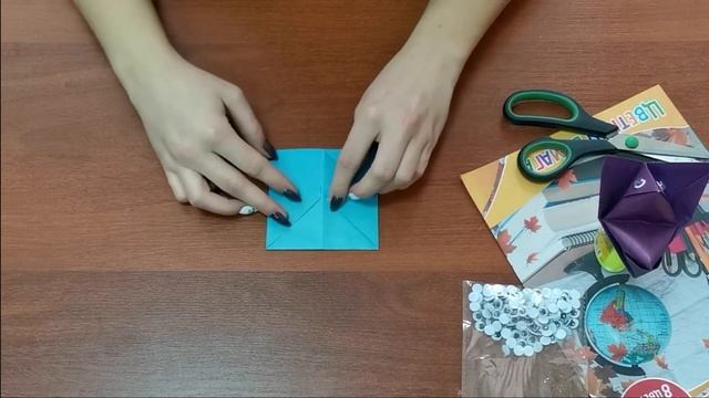 Показ мастер-класса «Подвижная игрушка оригами из бумаги» смотреть онлайн