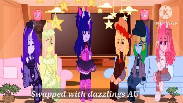 //Main 5 reacts to Twilight's AUs\\Gacha Nox ||Remake||Enjoy смотреть онлайн