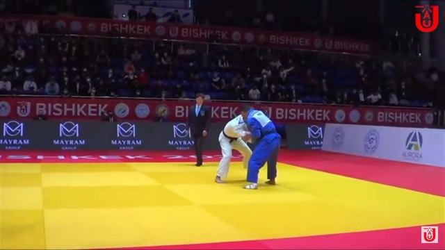 Дзюдо. Хамза Дидар 81кг. Борьба за бронзу. Чемпионат Азии, Бишкек 07.04.21год. смотреть онлайн