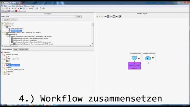 Tutorial Taverna Einfacher Workflow Teil 1 смотреть онлайн