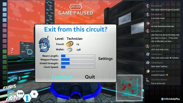 Bit Shifter (Steam Early Access): Hanging out with Guys From Plastic Games | Chris And Andy Play смотреть онлайн