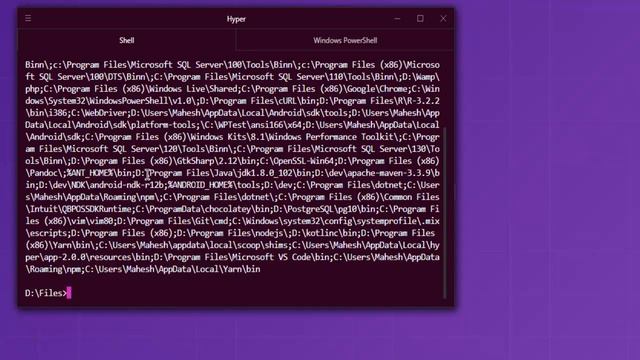 Windows Command Prompt Get Environment Variables смотреть онлайн