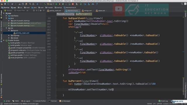 Kotlin android tutorial - 20 - Percent and Clean смотреть онлайн