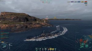 SAN MARTIN X САМЫЙ ЖИВУЧИЙ КРЕЙСЕР ПОДДЕРЖКИ В ИГРЕ 🦊 | МИР КОРАБЛЕЙ |