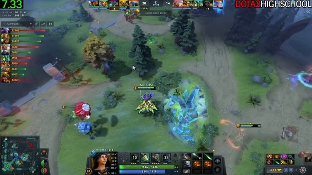 MIRACLE [Windranger] Bring Forgotten Hero is Back One ULT Kill Dota 2 смотреть онлайн