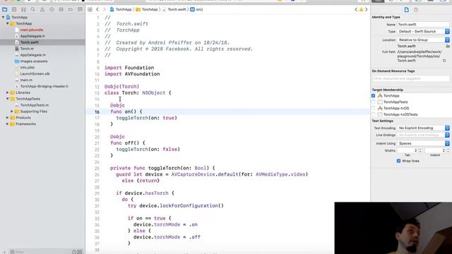 tim.js meetup 53: Bridging Swift and React Native, by Andrei Pfeiffer [english] смотреть онлайн