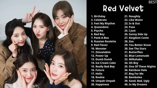 Red Velvet Best Songs Playlist (2023 Updated) Audio