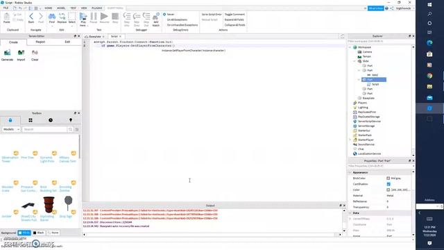 How to make a slide in Roblox Studio! смотреть онлайн