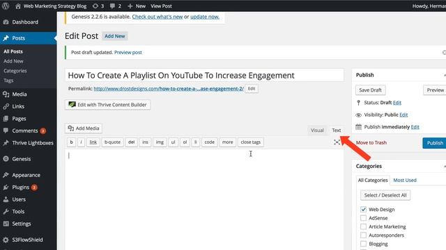 How to Embed A YouTube Playlist In WordPress - Tutorial смотреть онлайн