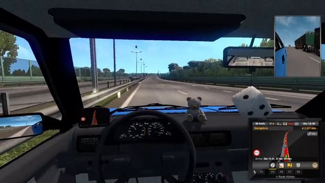 (Short) Bad drivers of Kaliningrad, Russia (Euro Truck Simulator 2) смотреть онлайн