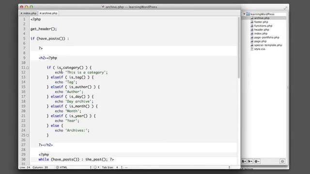 WordPress Archive Tutorial archive php смотреть онлайн