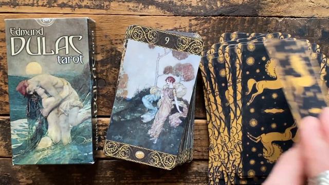 Edmund Dulac Tarot Flip Through смотреть онлайн