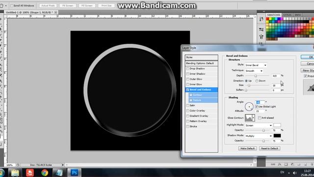 [DK]How to make a 3D logo on PhotoShop CS5 смотреть онлайн