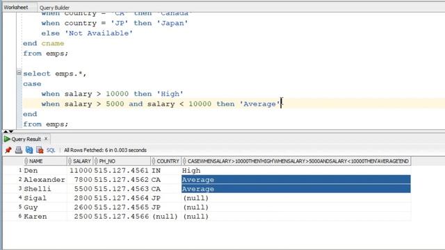 Oracle - Case & Decode | Tamil | iCoding смотреть онлайн