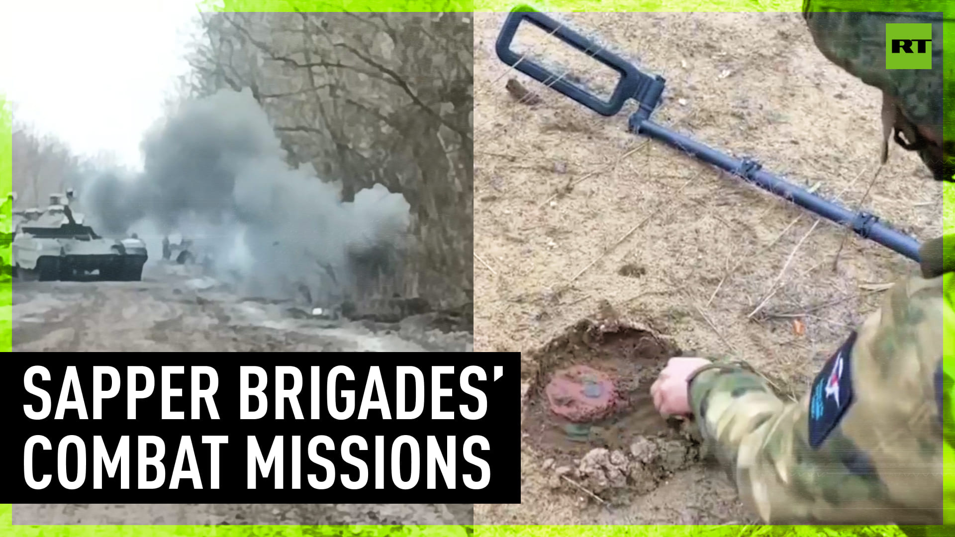 Russian Airborne Sapper Brigades Conduct Combat Missions