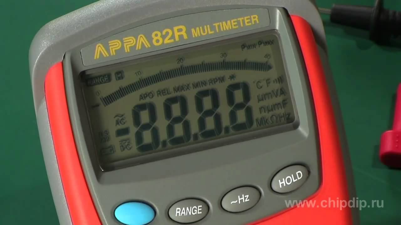 Мультиметр APPA-82RH смотреть онлайн