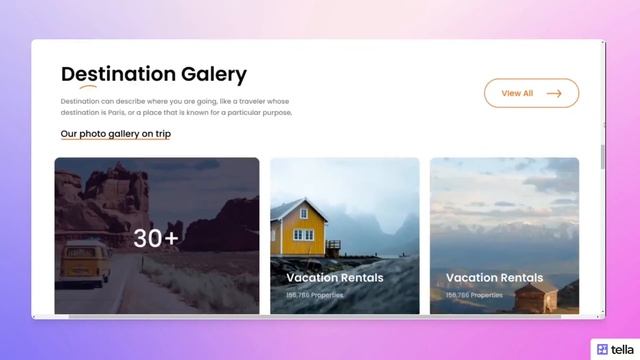 Travel Agency Website Landing Page Design. File is available in Figma, Adobe XD, and Sketch. смотреть онлайн