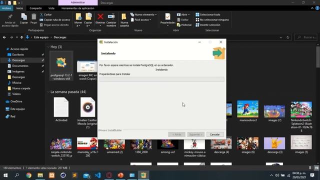 Proceso de instalación de PostgreSQL y extensiones. смотреть онлайн
