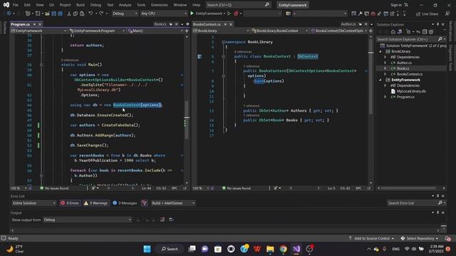 Entity Framework Study 1 смотреть онлайн