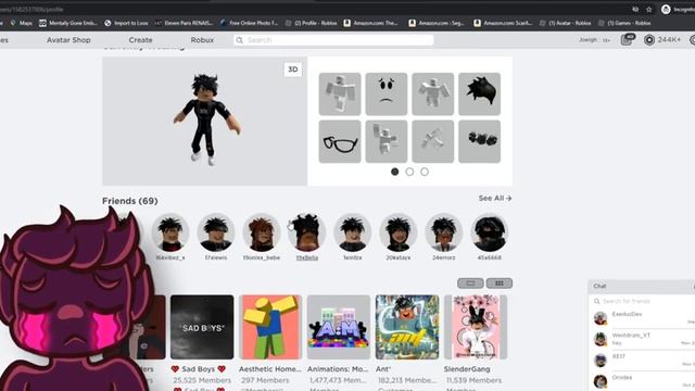 ROBLOX slender & copy and paste profiles ? смотреть онлайн