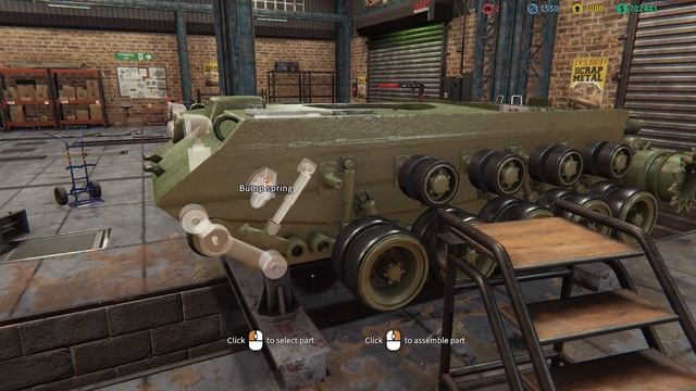 Restoration M26 Pershing - Tank Mechanic Simulator смотреть онлайн