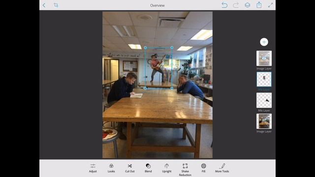 Adobe Photoshop Mix App смотреть онлайн