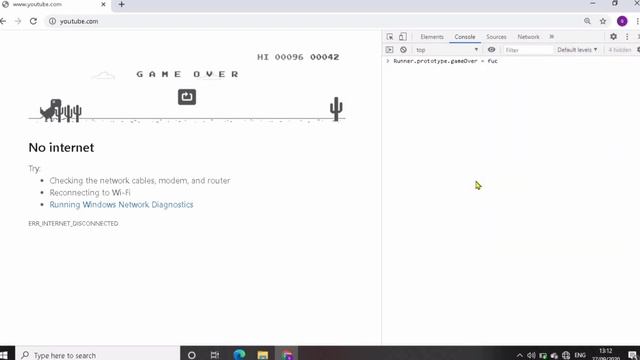 Chrome Dinosaur Game Hack | How to Hack Dino Game | Chrome Dinosaur Cheat Codes смотреть онлайн