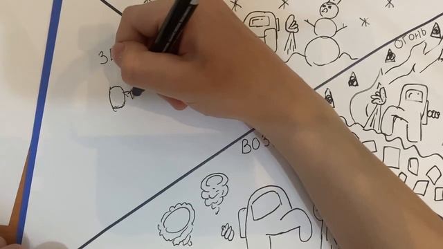 Рисуем амогусов с суперспособностями смотреть онлайн