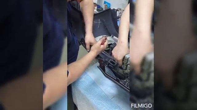 УСТАНОВКА БАМПЕРА СОЛЯРИС 1 (10-14) ФИОЛЕТОВЫЙ смотреть онлайн