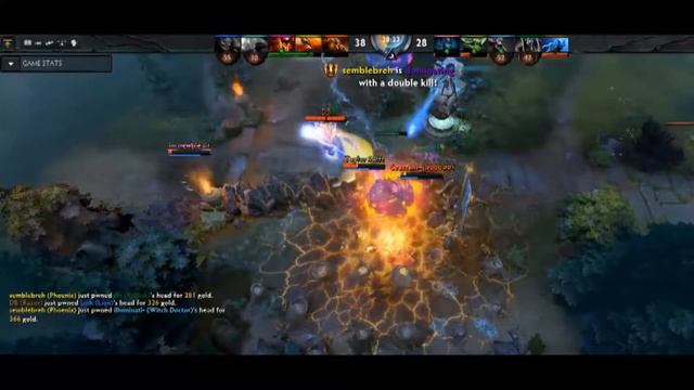 5 Лучших рампаг не Phoenix'e.DOTA 2 смотреть онлайн