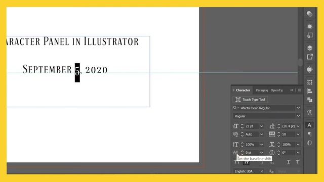 Character Panel Illustrator - Edit fonts in Illustrator смотреть онлайн