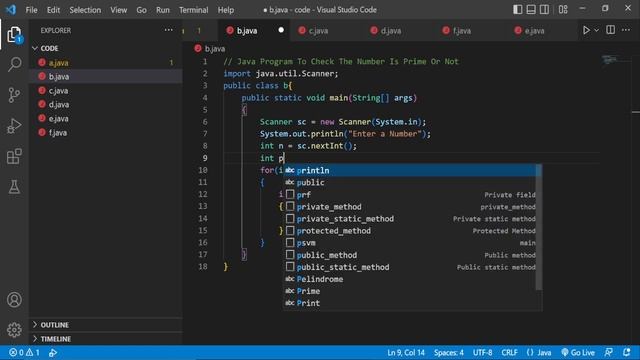 Java program to check Number is Prime or Not смотреть онлайн
