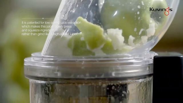 Kuvings Whole Slow Juicer Chef CS600 смотреть онлайн