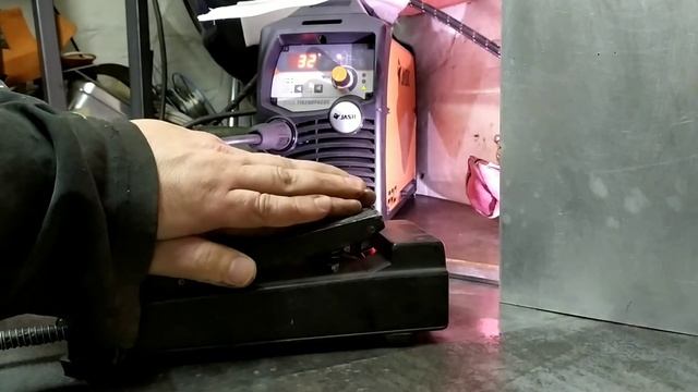 Jasic Tig pedal DIY Arduino смотреть онлайн