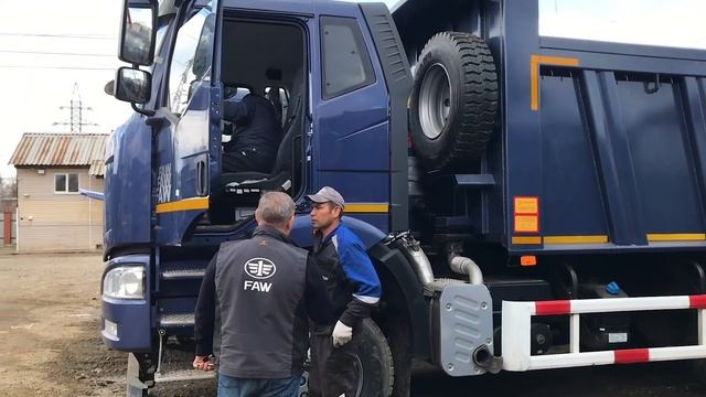 Передача самосвалов FAW CA3250 6x4