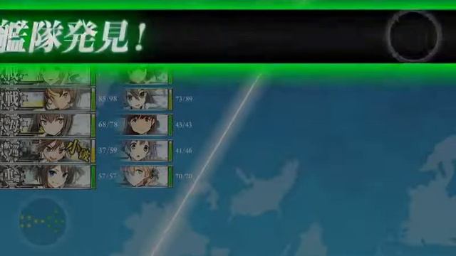 【KanColle】 E-5 Normal (Boss Debuffing Requirement at Node F) [Fall 2016 Event] смотреть онлайн