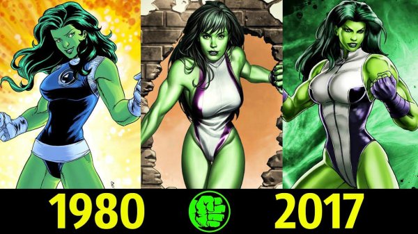 ✅ Женщина Халк - Эволюция (1980 - 2017) ! Все Появления Дженнифер Уолтерс !